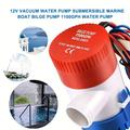 1100 GPH 12V nedsenkbar lensepumpe for båter, yachter og akvarier