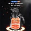 12V/24V elektrisk vannkoker til bil med smart temperaturregulering - 1200ml - svart