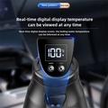 12V/24V elektrisk vannkoker til bil med smart temperaturregulering - 1200ml - svart