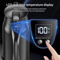 12V/24V elektrisk vannkoker til bil med smart temperaturregulering - 800ml - svart