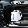 12V bærbar elektrisk vannkoker til bilen, 1l - hvit