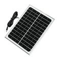 12V solcellepanel med to 120mm avtrekksvifter for ventilasjon av dyrehus – 10W