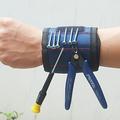Verktøyholder/oppbevaringsbånd med 15 magneter - rød