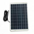 15W solcellepanel med ventilasjonssystem med to vifter til dyrehus - IP68, 18V