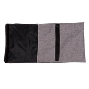 18" dimbar LED-ringlampe til skrivebord med stativ og mobilholder - svart