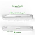 2-i-1 bærbar trådløs lader for Apple Pencil (2. generasjon)/(1. generasjon) Trådløs/kablet ladeboks Innebygd batteri