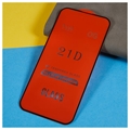 21D Full Dekning iPhone 14 Beskyttelsesglass - 11H - Svart
