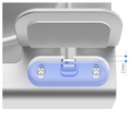 3-in-1 Aluminum Alloy Dockingstasjon - iPhone, Apple Watch, AirPods - Sølv