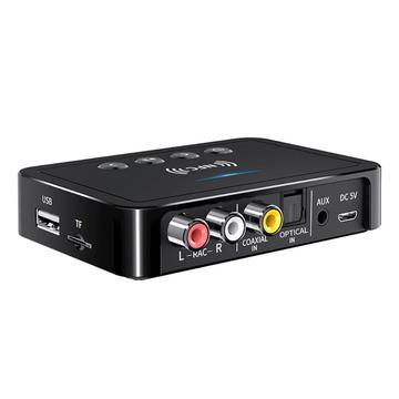 3-i-1 NFC / RX-TX Bluetooth Adapter / FM-sender M6 - Svart