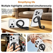 3-i-1 magnetisk telefonringstativ