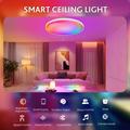 30W smart LED-taklampe RGB/CCT med Bluetooth og stemmestyring