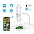 316-B digitalt WiFi-mikroskop med LED-belysning - 50X-1000X - hvit