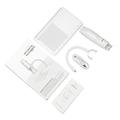 316-B digitalt WiFi-mikroskop med LED-belysning - 50X-1000X - hvit