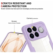 Xiaomi Redmi K90 Pro Max 360 Beskyttelse Deksel - Lilla / Klar