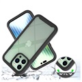 360 Beskyttelse iPhone 14 Pro Max Deksel - Svart / Klar