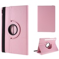 Samsung Galaxy Tab S6 Roterende Folio-etui - Rosa