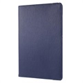 Samsung Galaxy Tab S8 360 Roterende Folio-etui - Mørkeblå