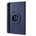 Samsung Galaxy Tab S8+ 360 Roterende Folio-etui - Mørkeblå