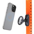 360° roterbar MagSafe-telefonholder til treningsstudioet og hjemmet - svart