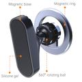 360° roterbar MagSafe-telefonholder til treningsstudioet og hjemmet - svart