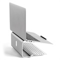 360-graders Universell Roterende Laptop Stativ AP-2 - 15" - Sølv