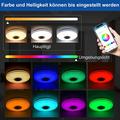 36W Smart LED-taklampe med fjernkontroll / Bluetooth-høyttaler - rund form