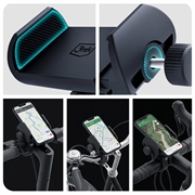 3MK BikeGrip universell sykkelholder for mobiltelefon - 4.7-7" - svart