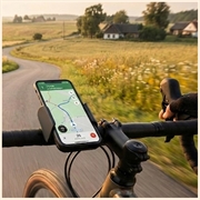 3MK BikeGrip universell sykkelholder for mobiltelefon - 4.7-7" - svart