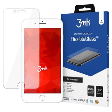 3MK FlexibleGlass iPhone 7/8/SE (2020)/SE (2022) Hybrid Skjermbeskytter - 7H