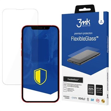 3MK FlexibleGlass iPhone 13/13 Pro Hybrid Skjermbeskytter - 7H - Klar