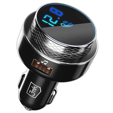 3MK Hyper Bluetooth FM-sender / Hurtigbillader - 30W