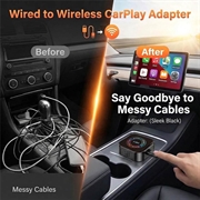 4223M 4-i-1 trådløs CarPlay- og Android Auto-adapter - AirPlay/Miracast