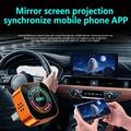 4223M 4-i-1 trådløs CarPlay- og Android Auto-adapter - AirPlay/Miracast - oransje
