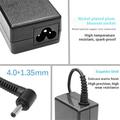 45W hurtiglader til Asus bærbar PC – 4.0 x 1.35mm – 19V/2.37A