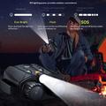 4K-kikkert med infrarødt lys / digitalt teleskop med 800m nattesynsrekkevidde