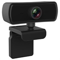 4MP HD Webkamera m. Autofocus - 1080p, 30fps - Svart