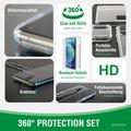 4smarts 360 Samsung Galaxy S22 Beskyttelsessett - Gjennomsiktig