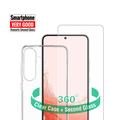 4smarts 360 Samsung Galaxy S24 Beskyttelsessett - Gjennomsiktig