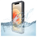 4smarts Stark iPhone 12 Pro Max Vanntett Mobilpose - Svart