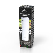 Adler AD 4506w Termokolbe LED 473ml - hvit
