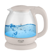 Adler AD 1283C Vannkoker i glass elektrisk 1.0L