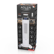 Adler AD 7730 Tårnvarmevifte LCD med luftfukter 75cm/29"
