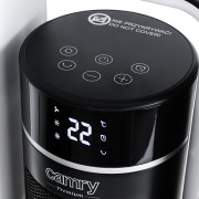 Camry CR 7745 Keramisk viftevarmetårn LCD + Fjernkontroll + Timer