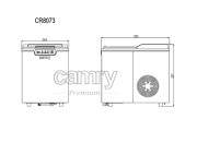 Camry CR 8073 Isterningmaskin