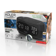 Adler AD 1186 LED-klokke med termometer