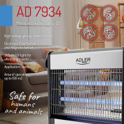 Adler AD 7934 Mosquito killer lamp UV