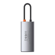 Hub 4in1 Baseus Metal Gleam Series CAHUB-CY0G, USB-C til USB 3.0 + USB 2.0 + HDMI + USB-C PD