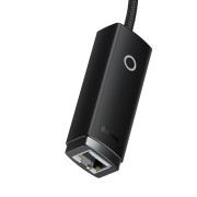 Baseus nettverksadapter Lite Series USB til RJ45 WKQX000101 - svart