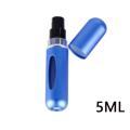 Mini Bærbar Parfyme Sprayflaske - 5ml - Blå