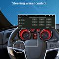 6.9" Single DIN-bilstereo med trådløs CarPlay og Android Auto - svart